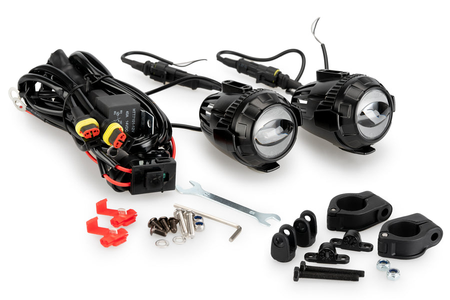 BMW R 1300 GS TROPHY [2025] – Extra strålkastare Beam 3.0 – Svart