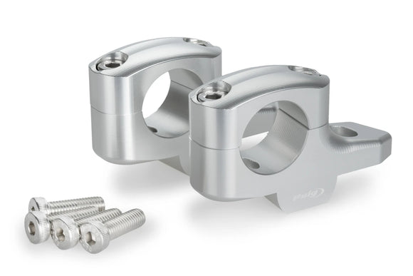 BMW R 1300 GS TROPHY [2025] — Выдвижные подставки под руль — серебристые