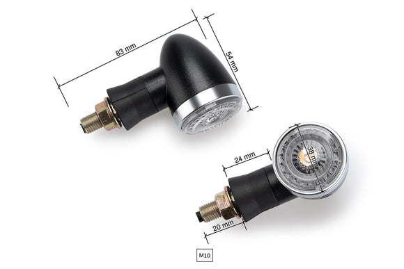 KTM RC 390 [2025] – Sada indikátorů záření – černá