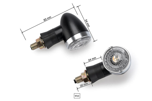 KTM RC 390 [2025] – Sada indikátorů záření – černá