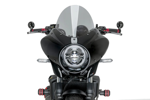 KAWASAKI ELIMINATOR 500 SE [2025] – フレーム クラッシュ パッド ヴィンテージ 2.0 – ブラック