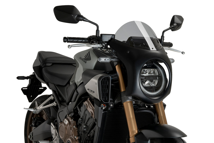 HONDA CB 650 R NEO SPORTS CAFE [2025] – Szyba przednia retro – Przyciemniana