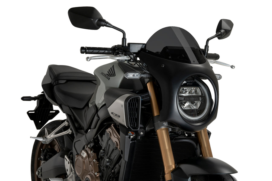 HONDA CB 650 R NEO SPORTS CAFE [2025] – Retro Fairing Screen – Black
