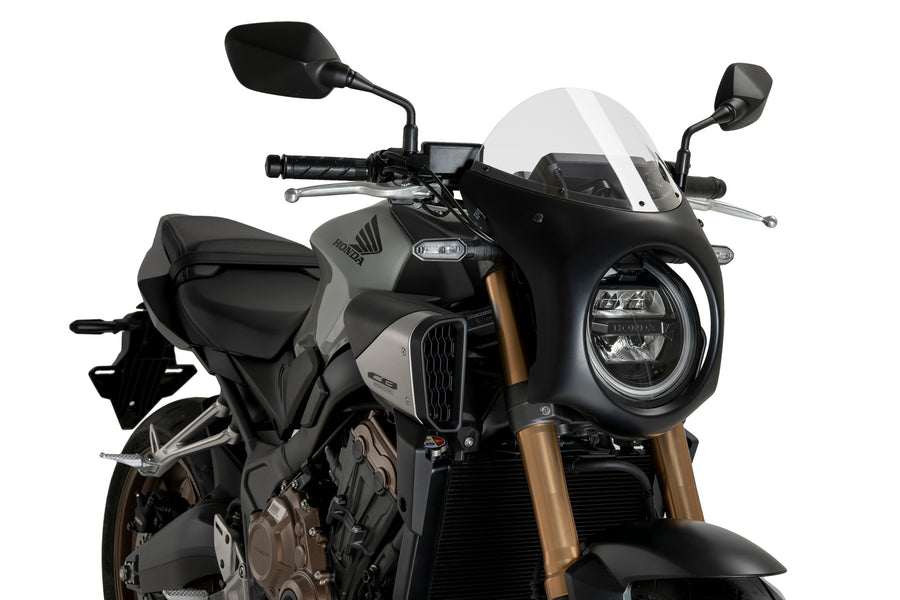 HONDA CB 650 R NEO SPORTS CAFE [2025] – Retro kuipscherm – Transparant