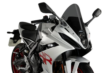 TRIUMPH BONNEVILLE T 120 BLACK [2025] - PUIG R-Racer Skærm | Stærkt tonet | PUIG 21999F