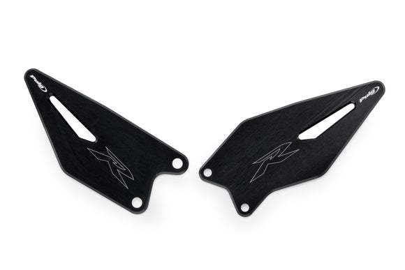 KAWASAKI ZX-6R NINJA [2025] – Placas de calcanhar – Preto