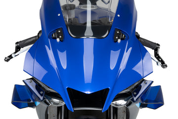 YAMAHA YZF-R1M [2025] – Sidespeilhetter med flikindikatorsett – Sort