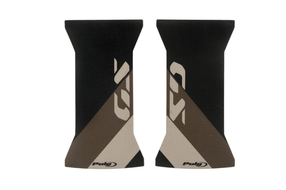 YAMAHA YZF-R3 [2025] — наклейка комплекта защиты вилки — черная