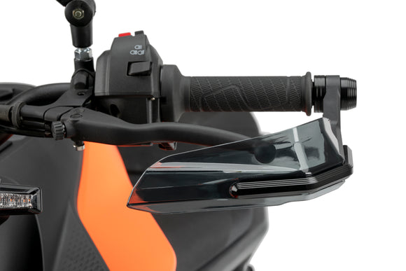 KAWASAKI Z 125 [2025] – Avant Handguards – Svart