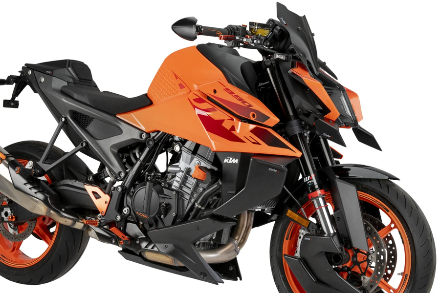 KTM 990 DUKE R [2025] – Frontspoiler – Mattsvart