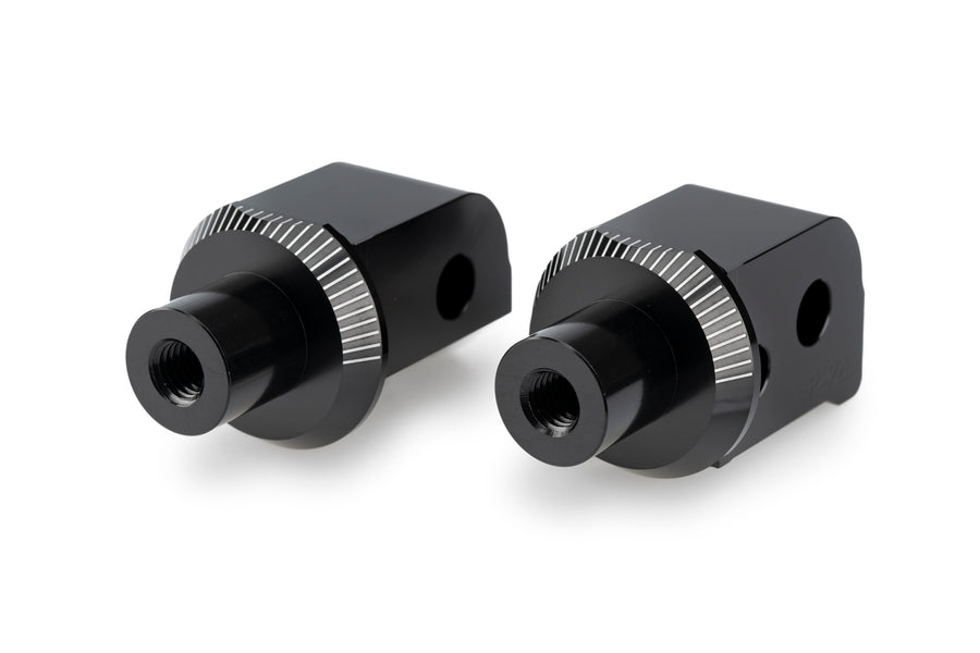 APRILIA TUONO 457 [2025] – Adapter passasjerfotstøtte gummipute – svart