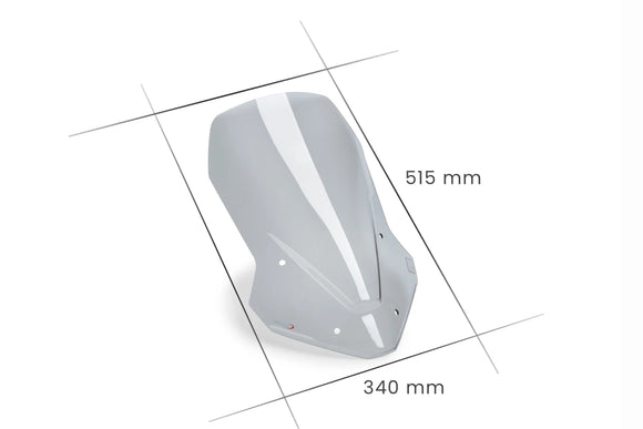 KOVE 800X PRO [2024] – Touring Screen – Transparent