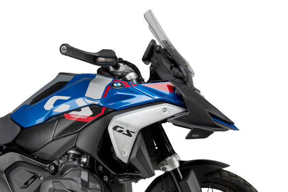 BMW R 1300 GS [2025] — Передний спойлер Pista #5 — Черный матовый