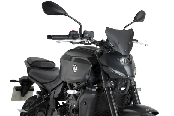 YAMAHA MT-07 Y-AMT [2025] — Sport нового поколения — матовый черный
