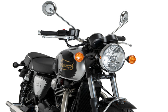 TRIUMPH BONNEVILLE T 120 BLACK [2025] – Håndvern – Matt svart