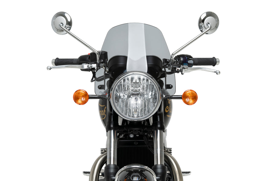 TRIUMPH BONNEVILLE T 120 BLACK [2025] – parabrezza touring con spoiler