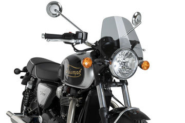 TRIUMPH BONNEVILLE T 120 BLACK [2025] – Szyba Z-Racing – wygląd karbonu
