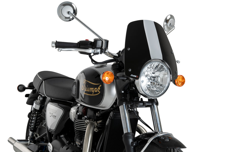 TRIUMPH BONNEVILLE T 120 BLACK [2025] – οθόνη περιήγησης με οθόνη αεροτομής