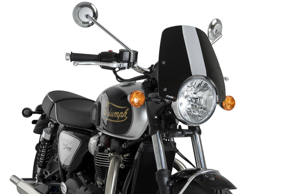 TRIUMPH BONNEVILLE T 120 BLACK [2025] – Szyba Z-Racing – Przezroczysta