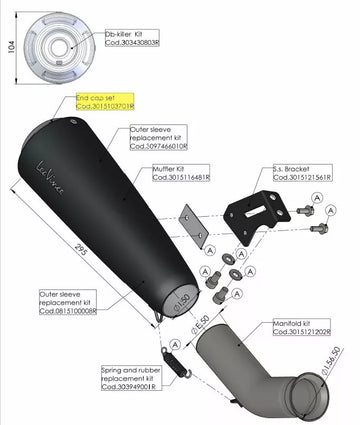 Husqvarna 701 Vitpilen [Leovince] - eindkap - 0