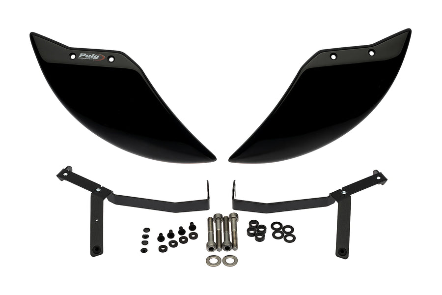 HONDA CB1000 HORNET / SP [2025] - PUIG Rad-Aero-Deflektor | Schwarz | PUIG 22666N