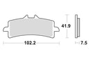 KAWASAKI ZX [2016-2020] - Dual Sinter brake pads