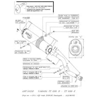 Yamaha 600 [LEOVINCE] – LV-X slip-on prigušivač