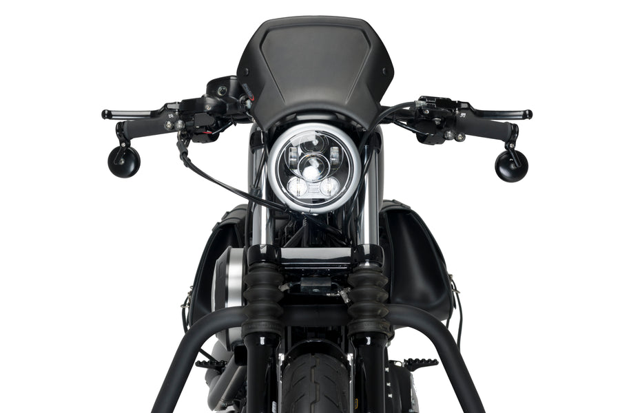HARLEY DAVIDSON SPORTSTER 883 IRON XL 883 N [2012] – ALU Frontplatte – Silber