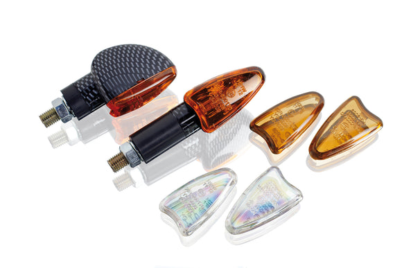 KTM RC 390 [2025] – Sada ukazatelů hvězd – karbonový vzhled