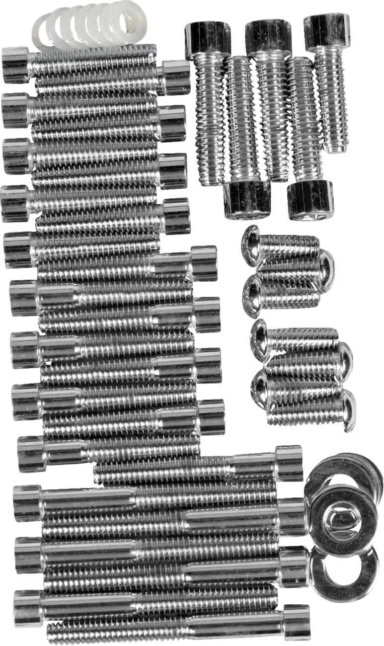 harley-davidson low rider s [DRAG SPECIALTIES] – Satz Schrauben für Nockenwellen-/Primär-/Getriebeabdeckung