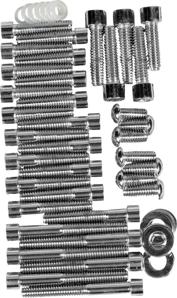 harley-davidson low rider s [DRAG SPECIALTIES] – Satz Schrauben für Nockenwellen-/Primär-/Getriebeabdeckung