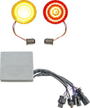 harley davidson flfb [CUSTOM DYNAMICS] – SMART LED Bullet Blinker-Einsätze-1