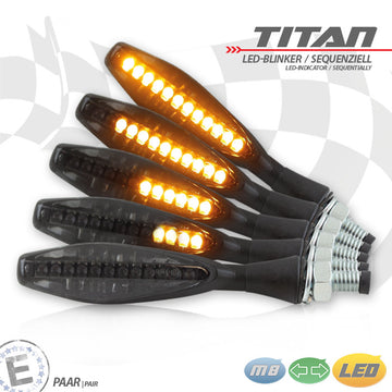 LED blinklys