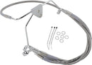 Harley Davidson Flhtcui [DRAG SPECIALTIES] – Edelstahl-Bremsleitungs-Kit, verlängert