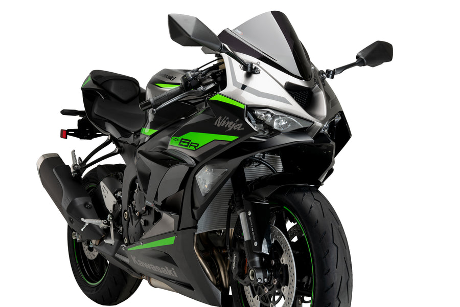 KAWASAKI ZX-6R NINJA [2025] – Race Side Spoiler – Svart
