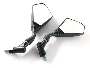 Zrcadlové zadní zrcadlo roh M10 [Stockware] - Yamaha Kawasaki Suzuki - 0