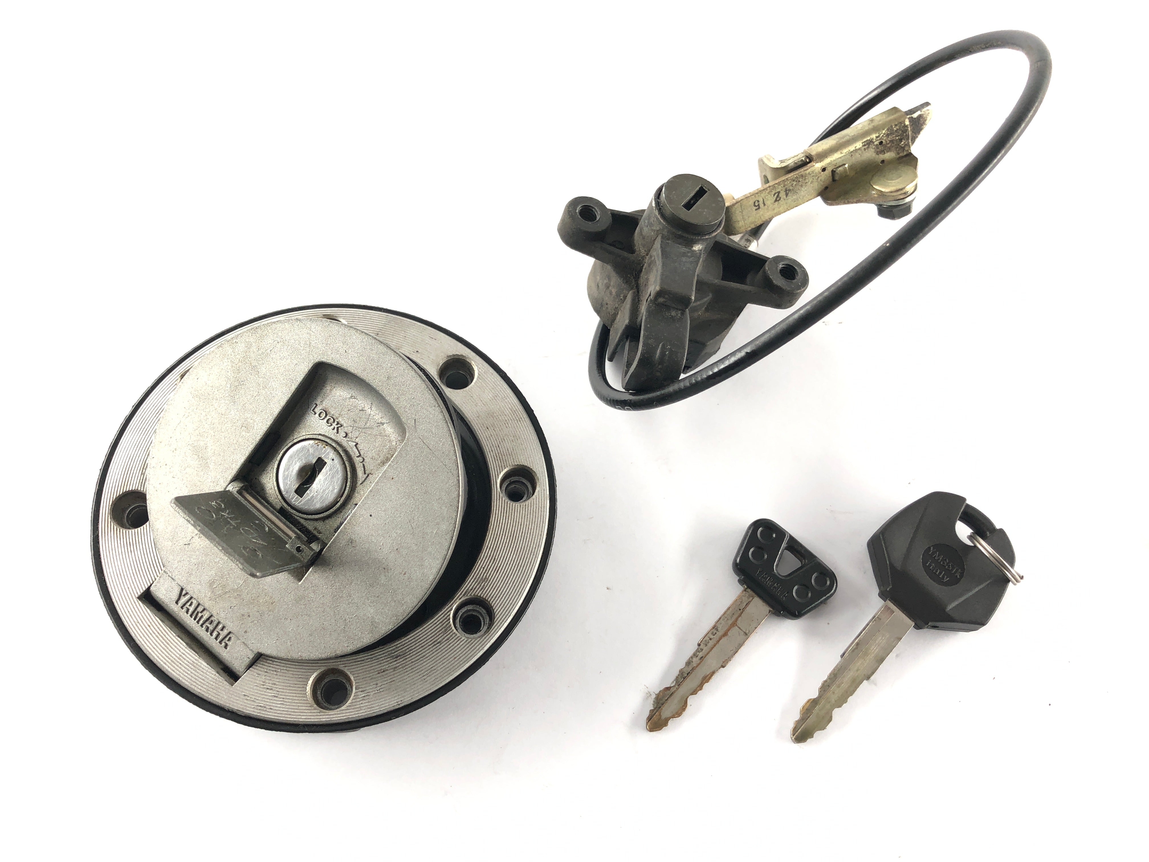 Yamaha XJR 1200 4PU [1995] - Castle Set Lock Bloqueio Bloqueio de assento