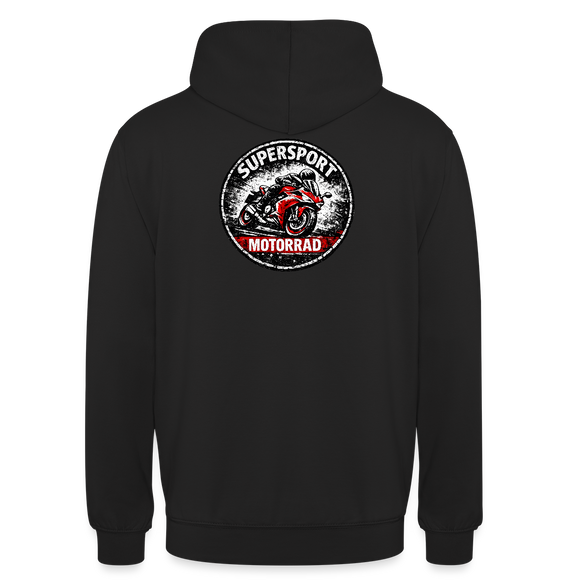 Ducati supersport [Hoodie] - Grunge Badge - Rücken Print