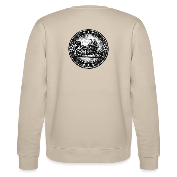 Honda nc 700 [Sweatshirt] - Grunge Badge - Rücken Print