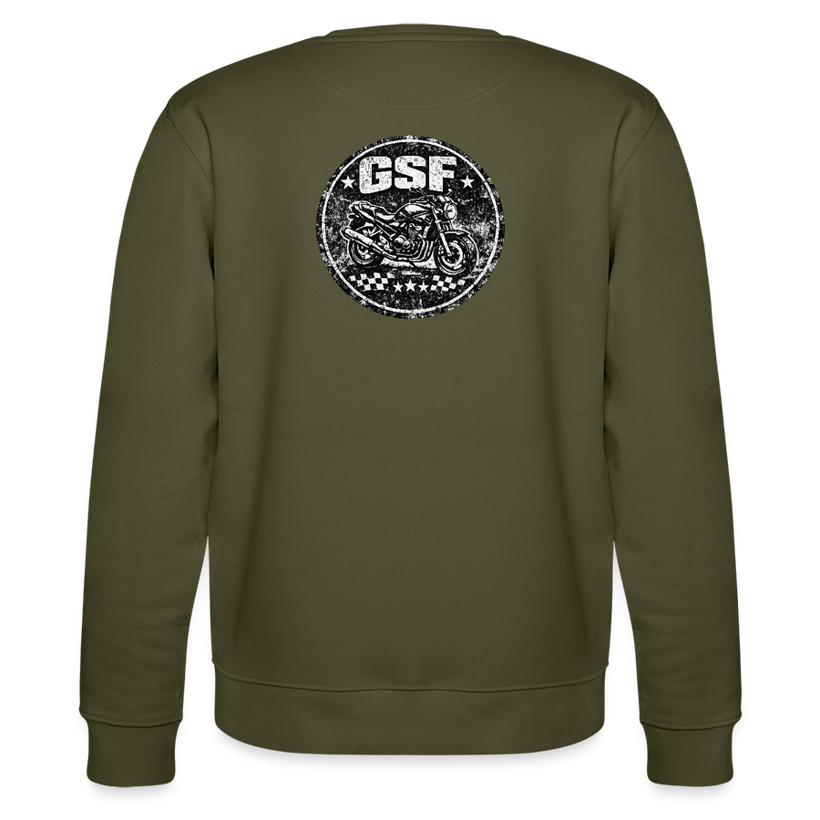 Suzuki gsf 650 [Sweatshirt] - Grunge Badge - Rücken Print