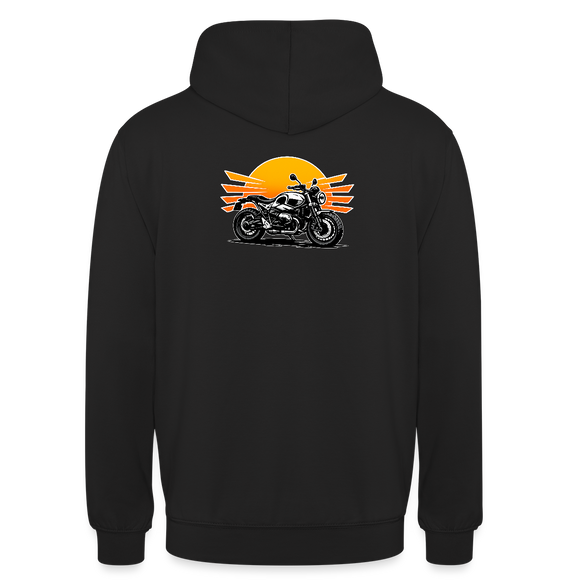 Bmw r ninet pure [Felpa con cappuccio] - Sunset Split - Stampa sul retro