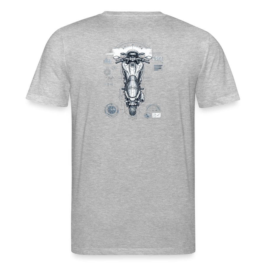 Honda nc 700 [T-Shirt] - Top-Down Tech - Rücken Print