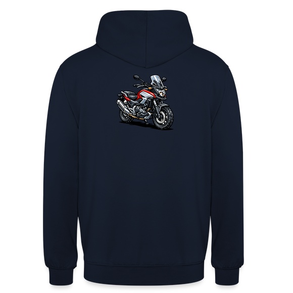 Honda nc 700 [Hoodie] - Karikatuur - Achterafdruk
