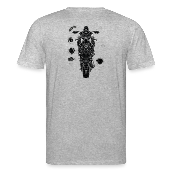 Suzuki gsx-r 600 [Camiseta] - Top-Down Tech - Impresión trasera