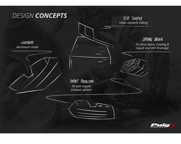 BMW F 900 GS [2025] — Защита двигателя — Серебристый