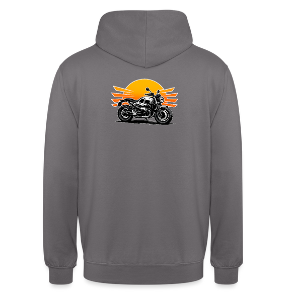 Bmw r ninet pure [Felpa con cappuccio] - Sunset Split - Stampa sul retro