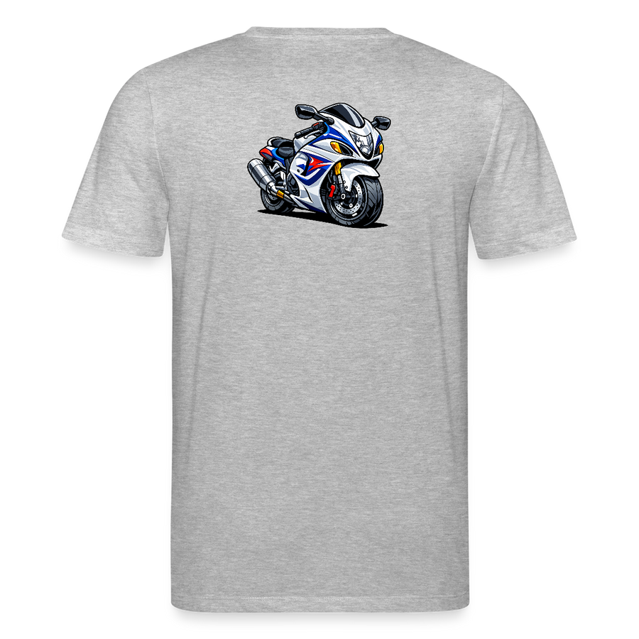 Suzuki hayabusa gsx1300r [T-Shirt] - Dessin animé - Impression au dos