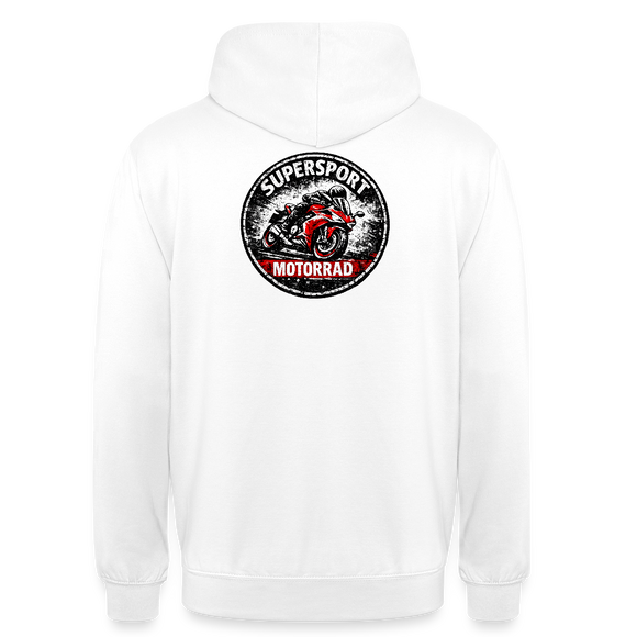 Ducati supersport [Hoodie] - Grunge Badge - Rücken Print