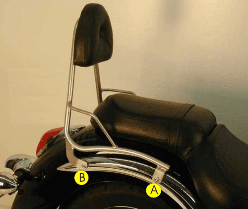 Kawasaki VN 900 CLA [2006-2017] - Sissybar zonder bagagebrug