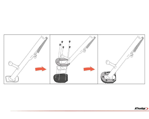 BMW R 1250 GS ADVENTURE [2024] – Extensión de caballete con suspensión deportiva